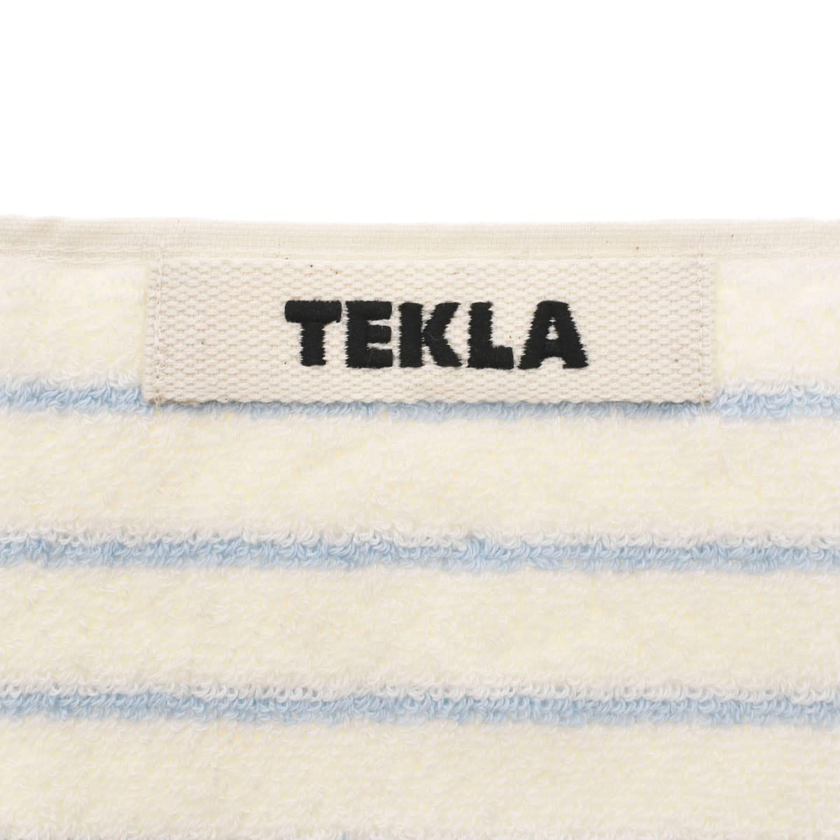 Amazon｜[テクラ]バスタオル TERRY TOWELS SRIPED ライトブルー